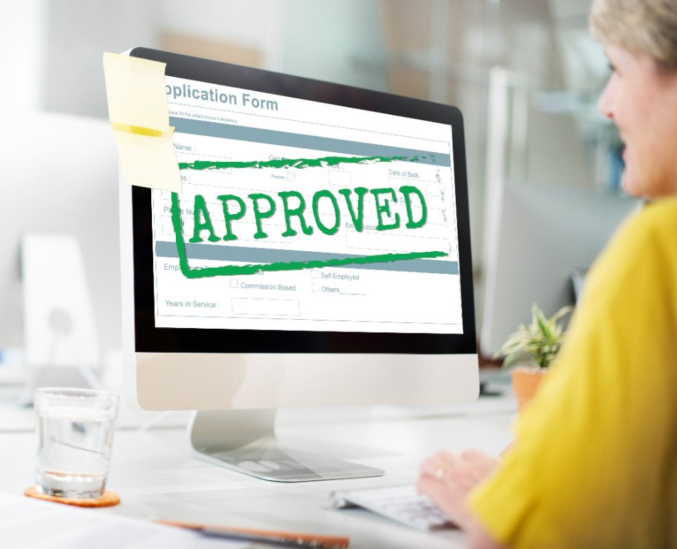 A business woman got approved merchant account
